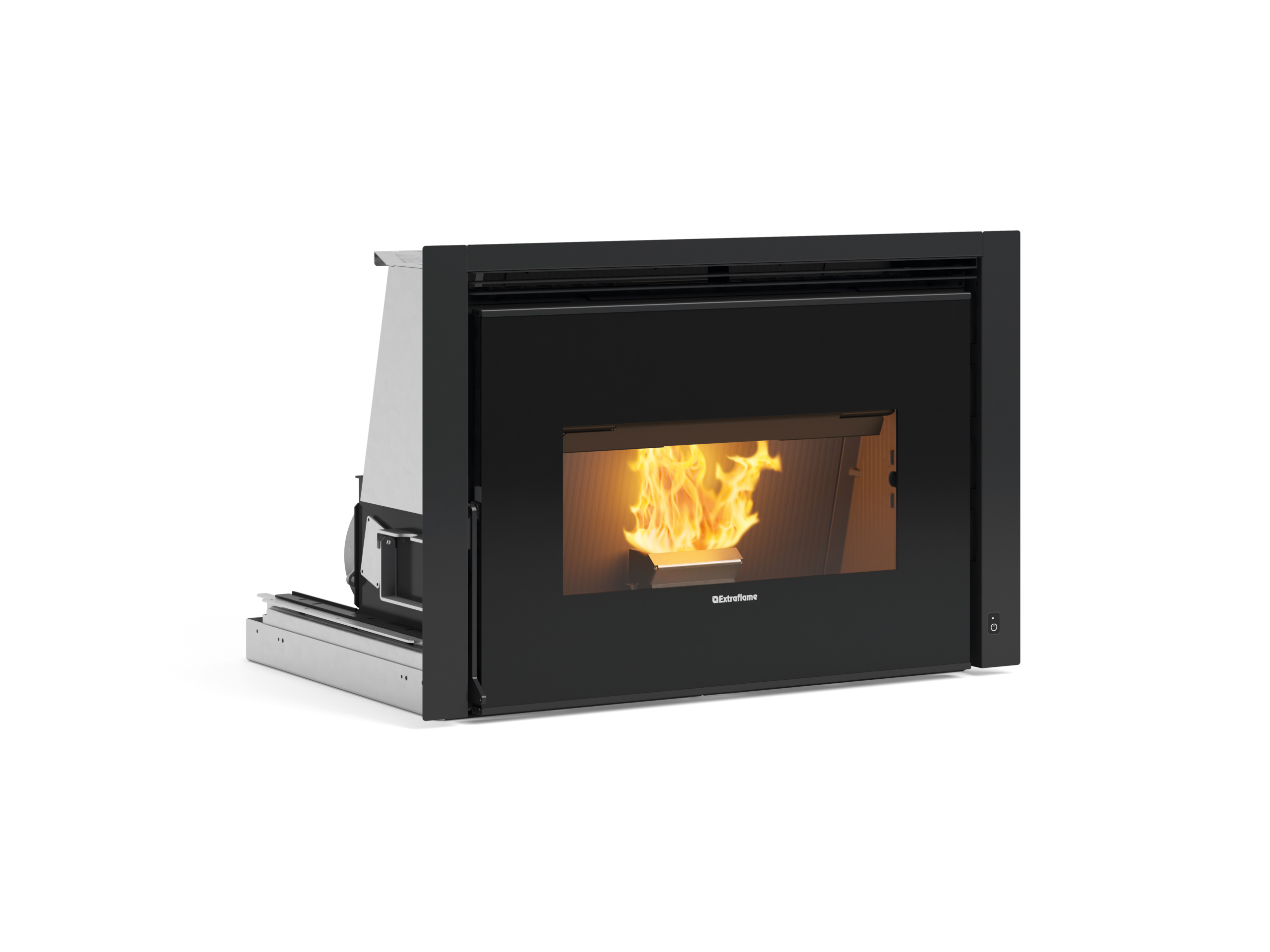 Estufa insertable de pellets COMFORT P85 12kW de La Nordica Extraflame -  Hergadi