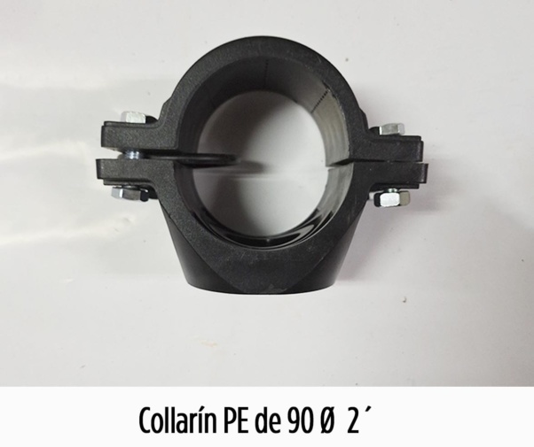 Collarín reforzado PE 90 x 2"