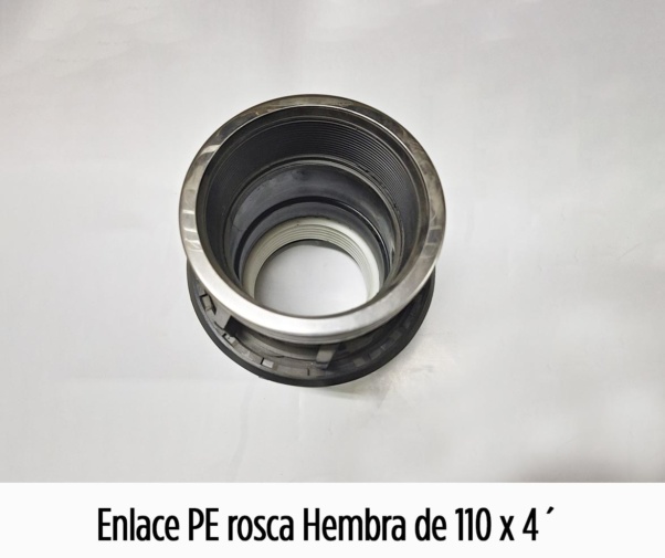Enlace PE Rosca Hembra PE 110x4" - Imagen 2