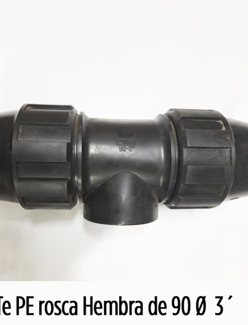 TE PE Rosca Hembra de 90x3"x90 mm