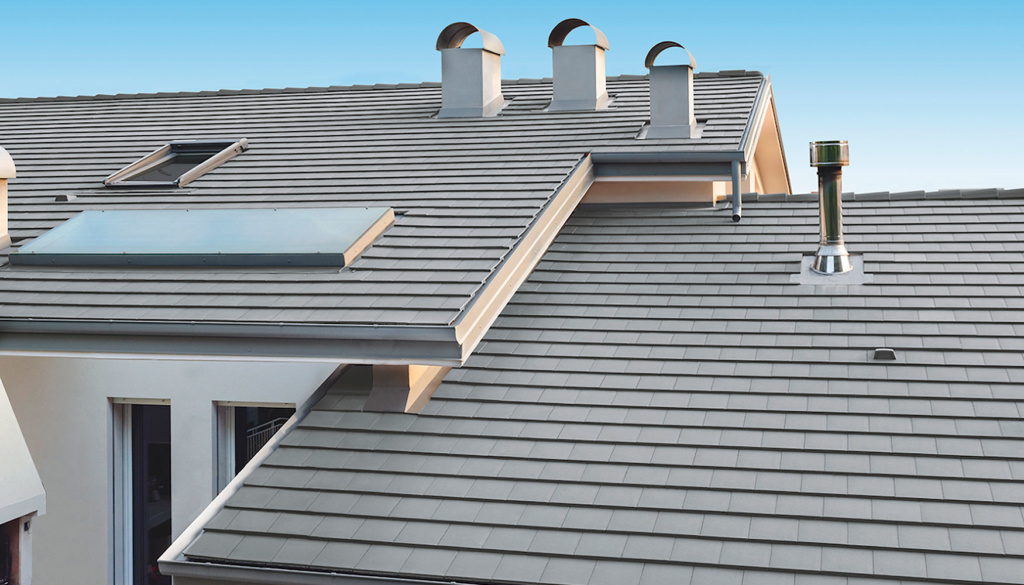 teja_plana tejado de teja plana de hormigón